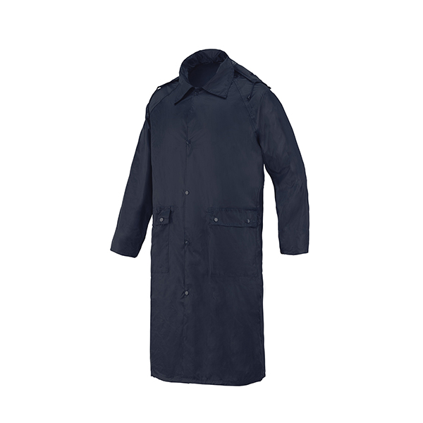 Impermeabile cappotto blu