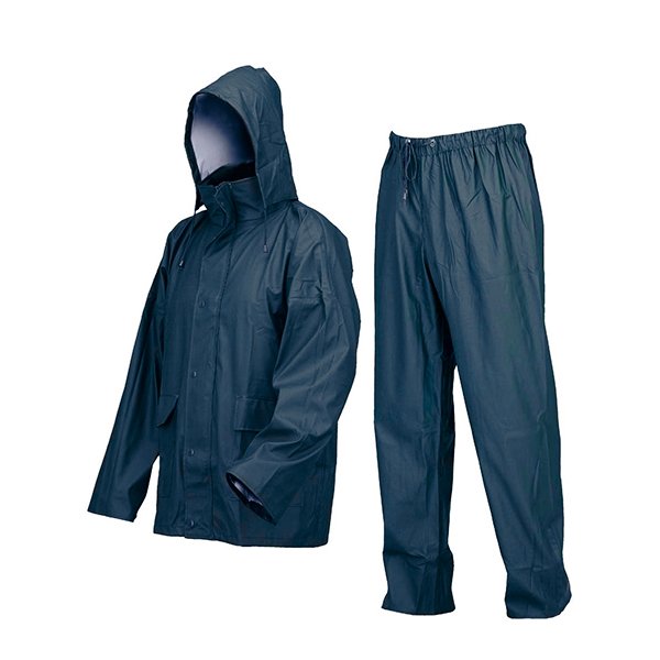 Impermeabile completo giacca pantalone poliuretano