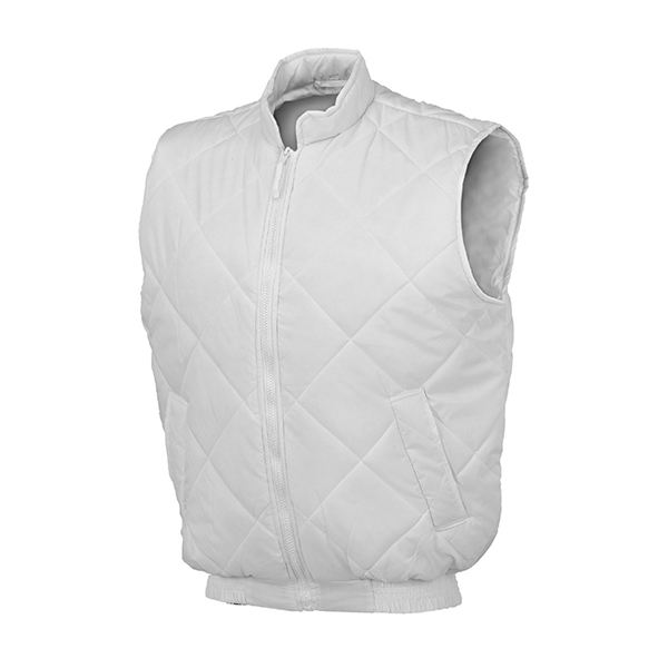Gilet trapuntato bianco NEVADA