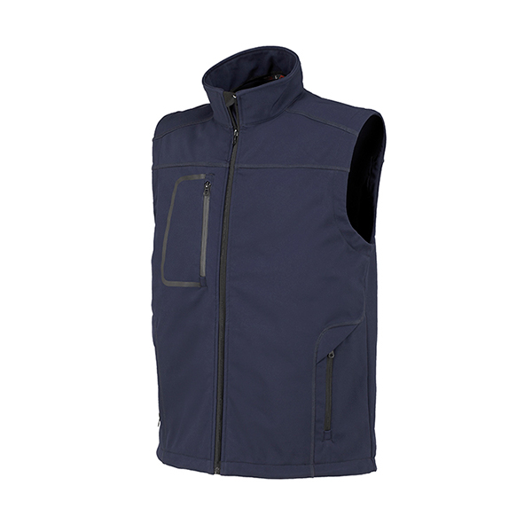 Gilet softshell blu navy BALI