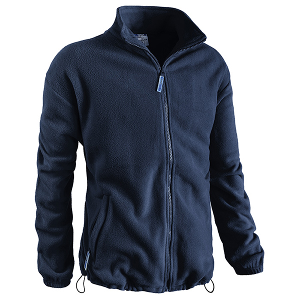 Pile full zip con tasche