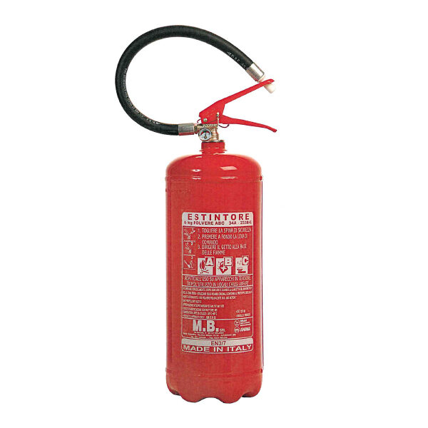 Estintore polvere 6 kg