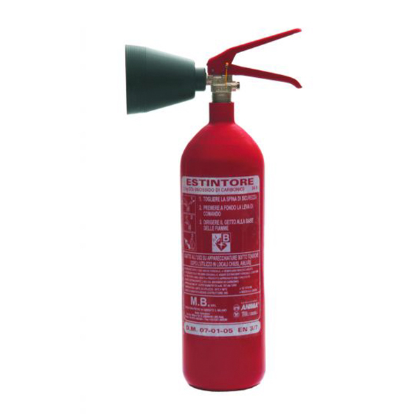 Estintore CO2 2 kg