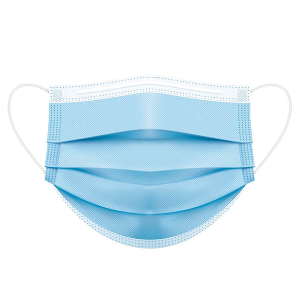 Mascherina medicale tipo IIR azzurro in busta singola