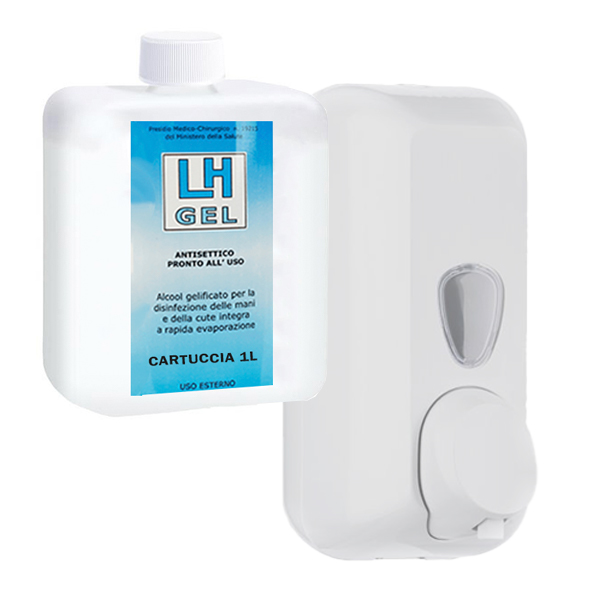 Cartuccia Disinfettante Gel Mani 1000 ml per dispenser - Image 2