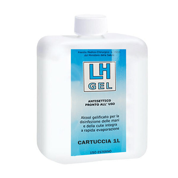 Cartuccia Disinfettante Gel Mani 1000 ml per dispenser